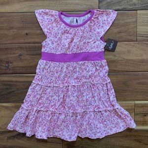 Tea Collection Toddler Girl’s Short Sleeve Twirl Dress Size 2-NEW